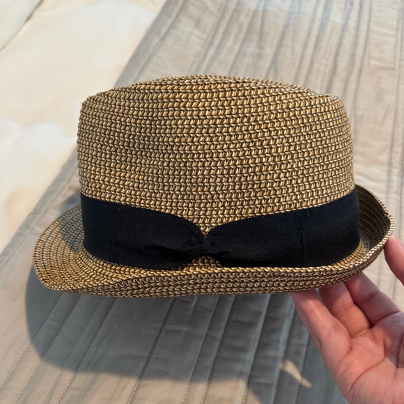 Nordstrom Tan Straw Hat - Picture 1 of 5